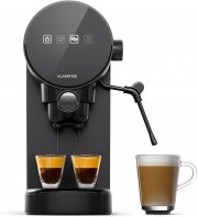 Klarstein Furore Espresso Siebtr&auml;germaschine mit Milchaufsch&auml;umer