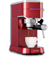 Klarstein Futura Espressomaker 20 bar Siebtr&auml;germaschine mit Milchaufsch&auml;um-Funktion