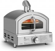 Klarstein GQ5-Pizzaiolo Neo Edelstahl Gas-Pizzaofen
