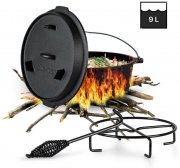 Klarstein Guernsey Premium 9.0 Liter Dutch Oven inkl. Zubeh&ouml;r