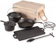 Klarstein Hotrod Masterplan Dutch-Oven-Set 7-teilig