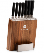 Klarstein Kitano 7-teiliges Messerset mit Block
