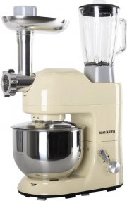 Klarstein Lucia Morena - Universal K&uuml;chenmaschine mit Fleischwolf und 1,5-Liter-Mixer