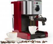 Klarstein Passionata Siebtr&auml;ger Kaffeemaschine inkl. Milchschaum D&uuml;se