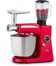 Klarstein Renata Rossa 3-in-1 Universalk&uuml;chenmaschine inkl. Mixer und Fleischwolf