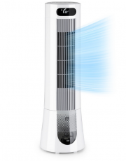 Klarstein Skyscraper Frost 45W Ventilatorkombiger&auml;t Luftk&uuml;hler mit Wasserk&uuml;hlung & Eis