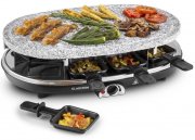 Klarstein Steaklette Raclette-Tischgrill mit Steinplatte f&uuml;r 4-8 Personen
