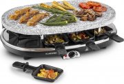 Klarstein Steaklette Raclette-Tischgrill mit Steinplatte f&uuml;r 8 Personen