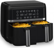 Klarstein VitaFry Duo doppelkammer 7,6 Liter Hei&szlig;luftfritteuse