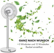 Klarstein Whisperwind Standventilator mit 3 Windarten und 12 Windstufen f&uuml;r 99,99 Euro