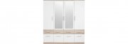 KLEIDERSCHRANK 4 -t&uuml;rig Sonoma Eiche f&uuml;r 199&euro; incl. Versand statt 329&euro;