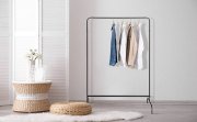 Kleiderst&auml;nder / Garderobe schwarz, belastbar bis 40kg