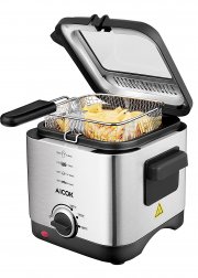 Klein und leistungsstark !!! AIcok Edelstahl Fritteuse f&uuml;r 19,90&euro; statt 30,99&euro;