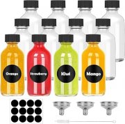 Kleine Glasflaschen (60ml) im 12er-Pack f&uuml;r 2,99&euro;