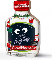 Kleiner Feigling Adventskalender mit 24 x 20ml Marken-Spirituosen