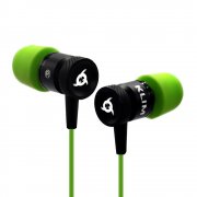 KLIM Fusion In-Ear-Kopfh&ouml;rer mit Memory Foam, Gr&uuml;n
