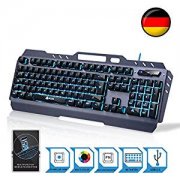 KLIM Lightning &ndash; NEU &ndash; Hybrid Halbmechanische Tastatur USB QWERTZ DEUTSCHE f&uuml;r 33,90&euro;