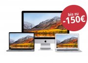 Knaller! Bis 150&euro; Rabatt auf neustes MacBook & Pro, iMac, Mac Pro und iMac Pro nur 1079&euro; statt 1179&euro;