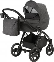 knorr-baby Kombikinderwagen Piquetto grau