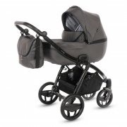 Knorr-Baby Kombikinderwagen Piquetto Uni Schiefer