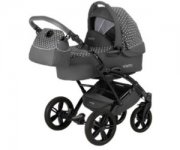 Knorr-Baby Kombikinderwagen Voletto 3in1 Tupfen grau-wei&szlig; f&uuml;r 489,99&euro; statt 619&euro;