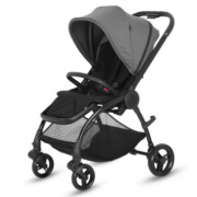 Knorr-Baby Sportwagen Kira Schwarz-Taupe