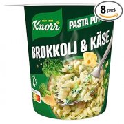Knorr Pasta Snack Pot Brokkoli & K&auml;se (8x62g) f&uuml;r 8,57&euro; bei Amazon