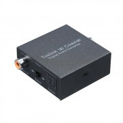 Koaxial zu Analog 2-Way Audio Wandler Converter​