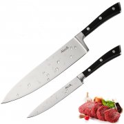 Kochmesser 20 cm +12cm Klinge aus rostfreiem Stahl f&uuml;r 6,99&euro;
