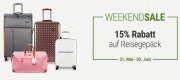 Koffer Direkt mit 15% Rabatt auf Reisegep&auml;ck + weitere 5% bei Vorkasse