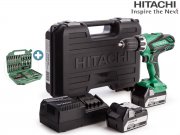 Kombibohrmaschine + 42-tlg. Bitset + 2 Akkus f&uuml;r 175.90&euro; mit Versand statt 265.90&euro;