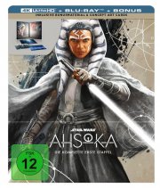 Komplette 1. Staffel von Star Wars: AHSOKA - Steelbook Limited Edition (4K Ultra HD Blu-ray)