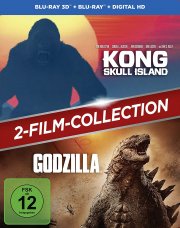 Kong: Skull Island + Godzilla 2-Film-Bundle / Double Feature [3D Blu-ray]