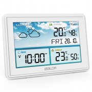 Konsen Funk Wetterstation mit Au&szlig;ensensor