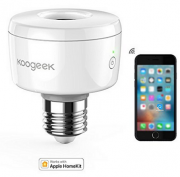 Koogeek E27 Gl&uuml;hbirnen Adapter mit Apple HomeKit kompatibel f&uuml;r nur 15,99 &euro; statt 34,99 &euro;