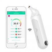 Koogeek Infrarot Digitales Fieberthermometer Bluetooth LCD Display Dual Mode