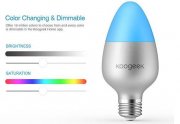 Koogeek LED RGB Gl&uuml;hbirne mit App-Steuerung f&uuml;r 16,11&euro; (statt 26&euro;)