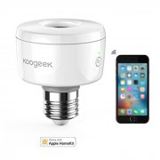 Koogeek Smart Socket Wi-Fi Aktiviert E27 Gl&uuml;hbirne Adapter Unterst&uuml;tzung Siri Voice Control