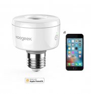 Koogeek Smart Socket Wi-Fi E27 Gl&uuml;hbirnen Adapter Siri Kompatibel f&uuml;r 28,20 &euro;&nbsp;statt 34,99 &euro; 