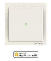 Koogeek Wifi Smart Lichtschalter 220 ~ 240V funktioniert mit Apple HomeKit nur 29,99 &euro;&nbsp;statt 39,99 &euro;