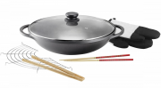 Kopf Mai-Lu Wok mit Deckel 36 cm inkl. Zubeh&ouml;r