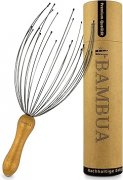 Kopfmassage Spinne aus Bambus f&uuml;r 9,49&euro; bei Amazon