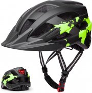 Kopobob Fahrradhelme in verschiedenen Farben f&uuml;r M&auml;nner und Frauen mit LED-Licht