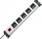 Kopp Powerversal 5-Fach Premium Steckdosenleiste mit beleuchtetem Schalter