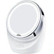 Kosmetikspiegel LED und 360&deg;Schwenkbar Tischspiegel f&uuml;r 7,55&euro;
