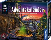 KOSMOS 632441 Die drei ??? Spielzeug- und R&auml;tsel-Adventskalender 2022