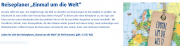 Kostenloser Reiseplaner &bdquo;Einmal um die Welt&ldquo; zum Download!