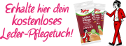 Kostenloses Lederpflegetuch von Poliboy