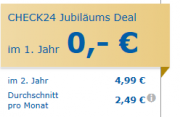 Kracher bei Check24: Handyvertrag im 1. Jahr kostenlos!