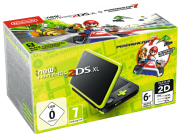 KRASS! NINTENDO New Nintendo 2DS XL Schwarz+Apfelgr&uuml;n inkl. Mario Kart 7 + Geschenk f&uuml;r 145&euro;